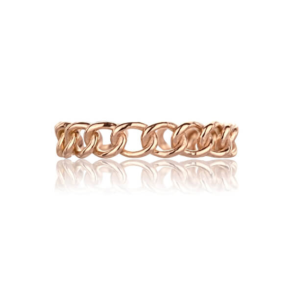 Sada minimalistických bronzových prsteňov WS055R