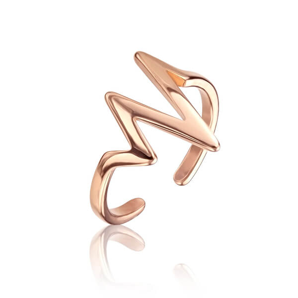 Sada minimalistických bronzových prstenů WS055R