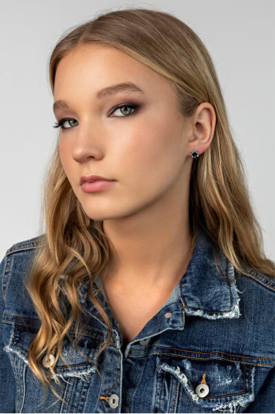 Stylové ocelové pecky Thalisse Silver EWE250308S