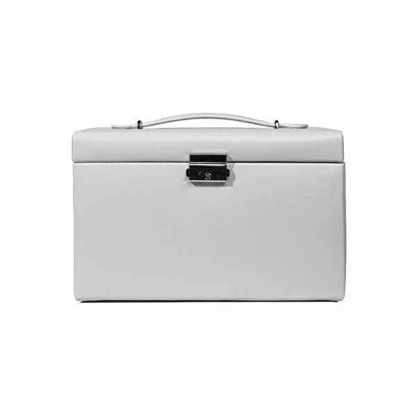 Luxusní šedá šperkovnice Classico Rosé 23238-11