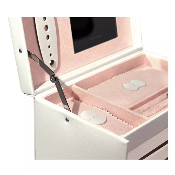 Luxusní smetanová šperkovnice Classico Rosé 23238-10