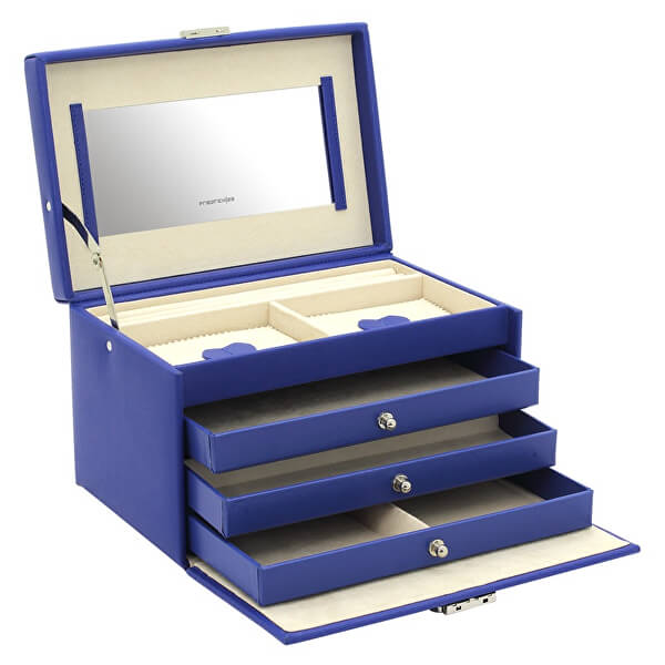 Cutie de bijuterii albastră Jolie 23256-50