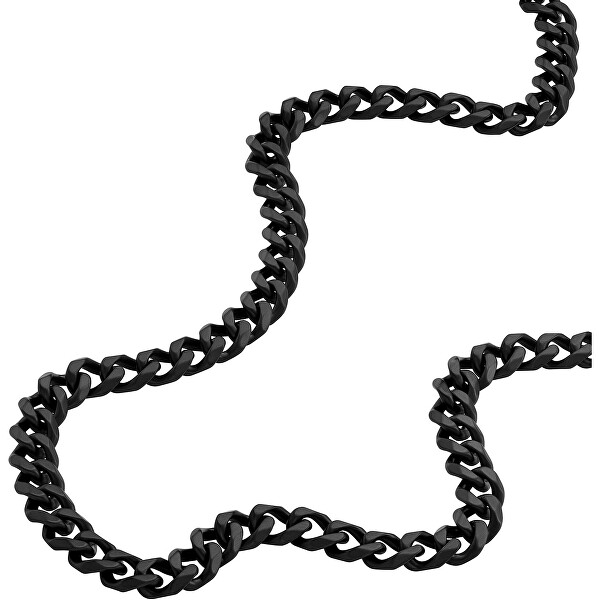 Collana in acciaio nero da uomo Ellis JF04613001