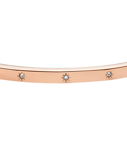 Elegantní bronzový pevný náramek JF04394791