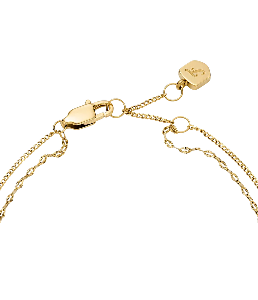 Elegantní dvojitý pozlacený náramek Podkova JF04907710