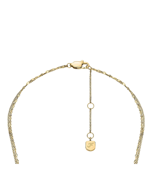 Elegantní pozlacený náhrdelník pro štěstí Podkova JF04906710