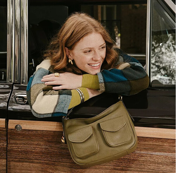 Luxusní visací pozlacené náušnice JF04898710