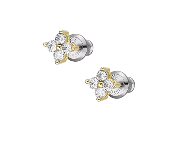 Jemné pozlacené náušnice pecky Hazel JOF00997710