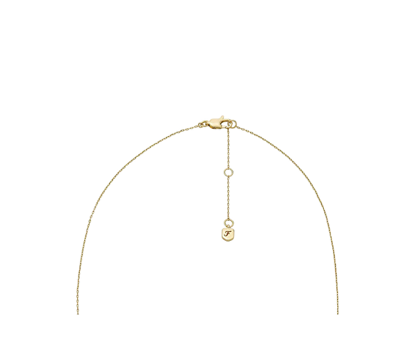 Jemný pozlacený náhrdelník s krystaly JA7287710