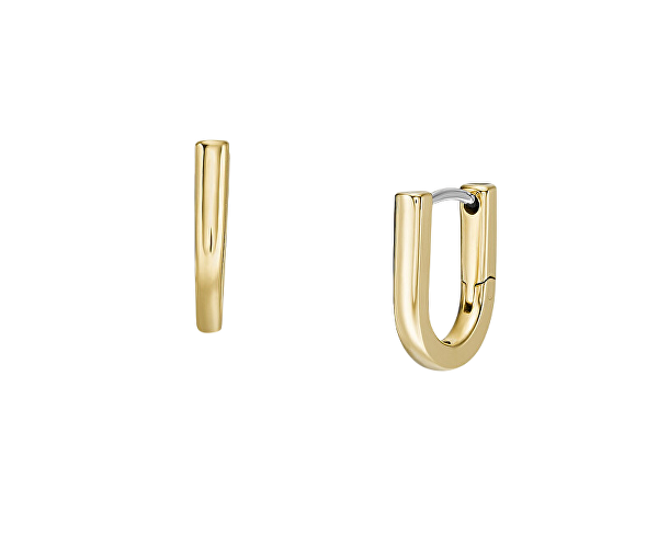 Minimalistické pozlátené náušnice Heritage Essentials JF04352710