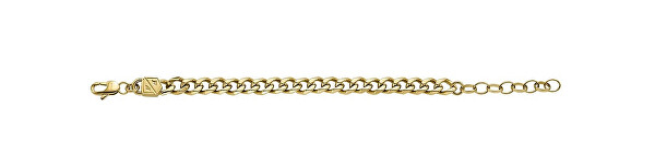 Moderno bracciale placcato oro in acciaio Ellis JF04616710