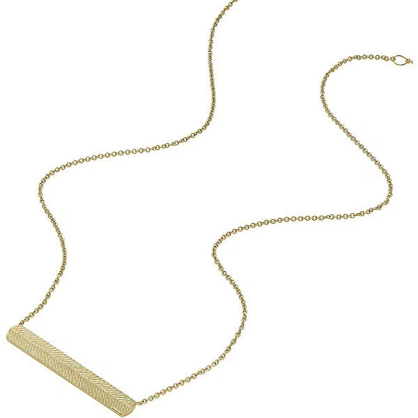 Módní pozlacený náhrdelník Harlow Linear JF04533710