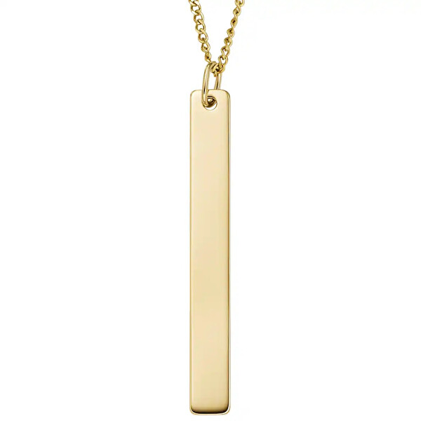 Collana fashion placcata in oro con ciondolo JF04552710