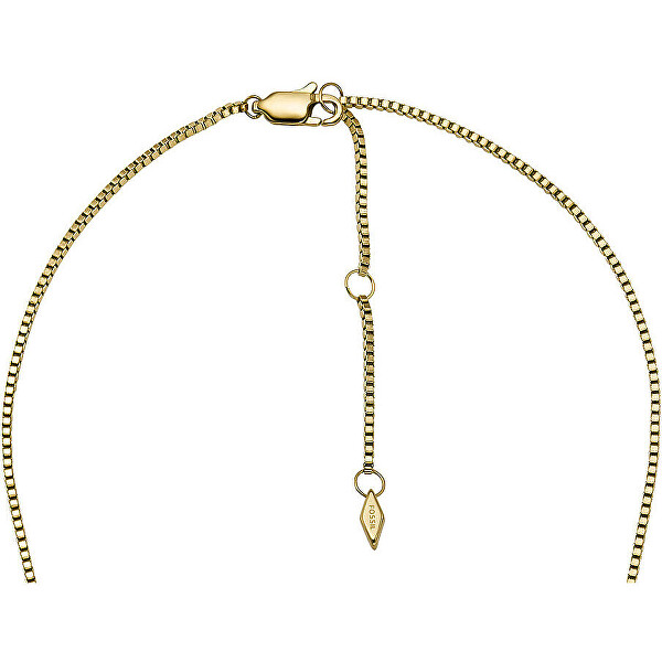 Slušivý pozlacený náhrdelník s perletí JF04529710