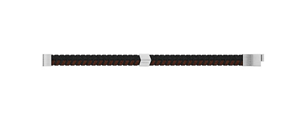 Brățară din piele Fashion pentru bărbați Woven JF04984040