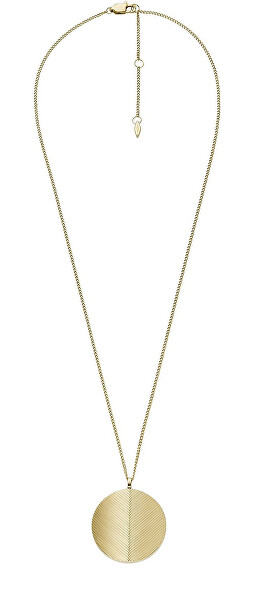 Collana placcato oro con medaglione da donna Harlow JF04738710