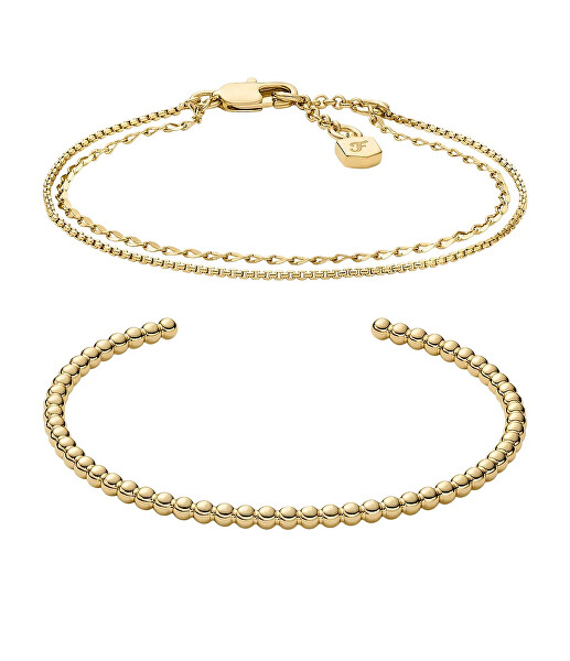 Elegantní dámský set pozlacených náramků Ellis JA7293SET