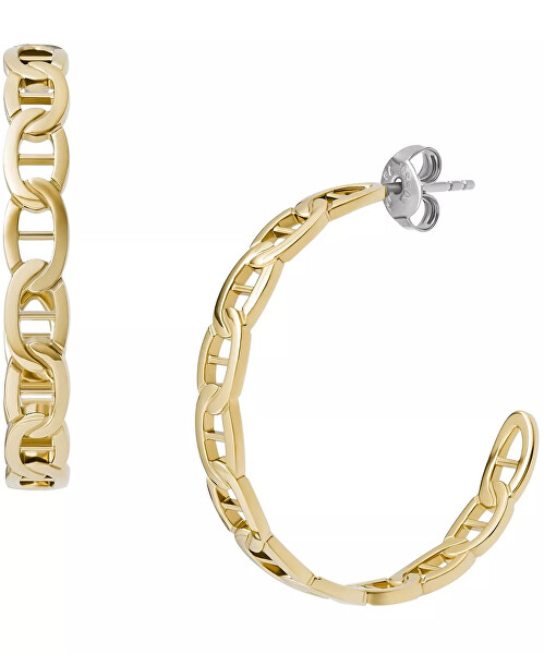 Pozlacené kruhové náušnice Heritage D-Link JF04781710