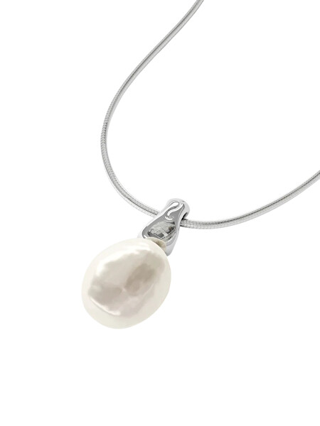 Náhrdelník s přívěskem pravé perly Dirty Pearl SN-DIRTYPEARL-S
