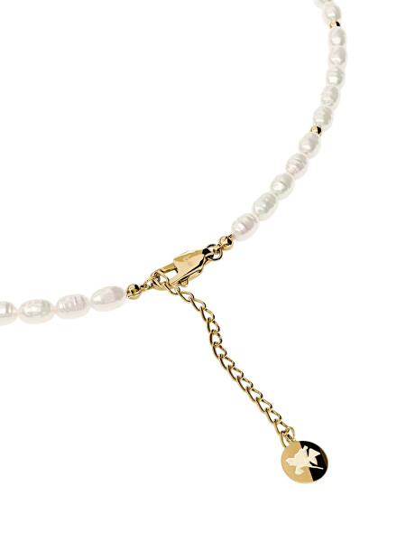 Pozlacený náhrdelník z pravých perel Berlin Choker SN-BERLIN-G