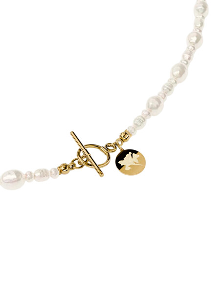 Pozlacený perlový náhrdelník Nerrisa Choker SN-NERRISA-G