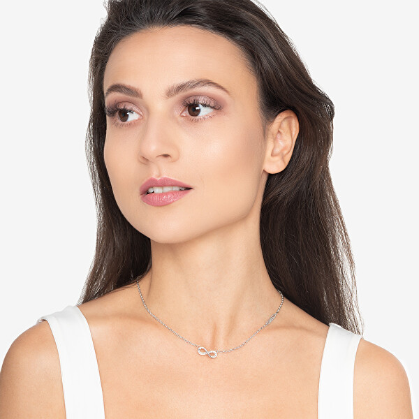 Dámský ocelový náhrdelník Endless Dream JUBN03264JWRHT/U