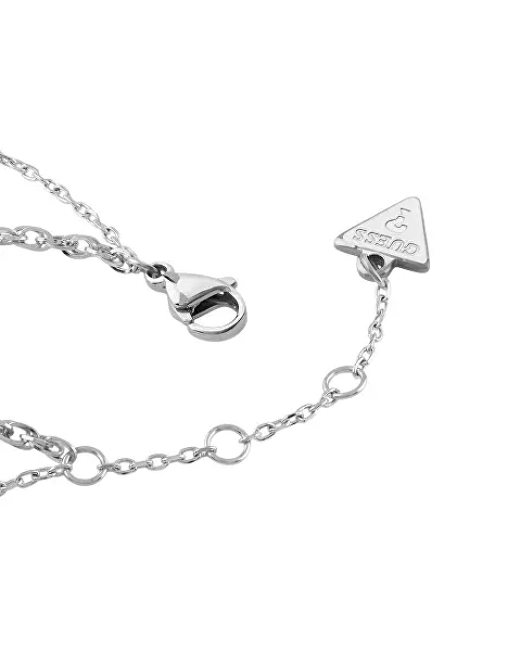 Dvojitý ocelový náramek se zirkony 4G Light JUBB05237JWRH