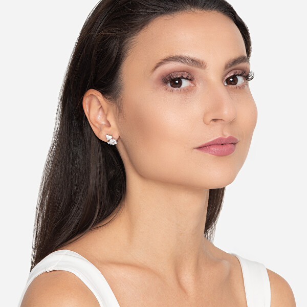 Elegantní náušnice s krystaly Wonderlights JUBE04415JWRHT/U