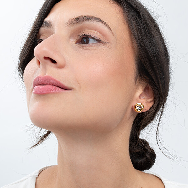 Elegantní náušnice se zirkonem a krystaly Majorelle JUBE05380JWYGT/U