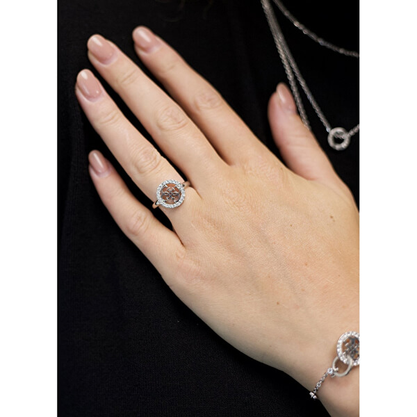 Elegantní prsten s logem UBR79038