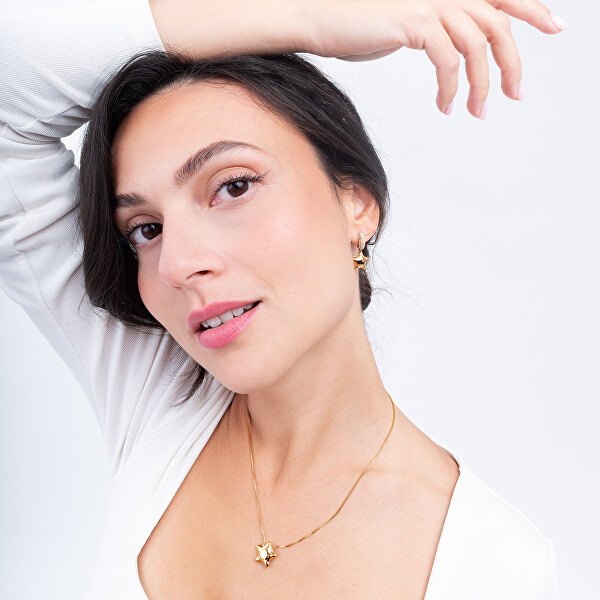 Jedinečné náušnice s hvězdičkou Iconique JUBE05548JWRHT/U