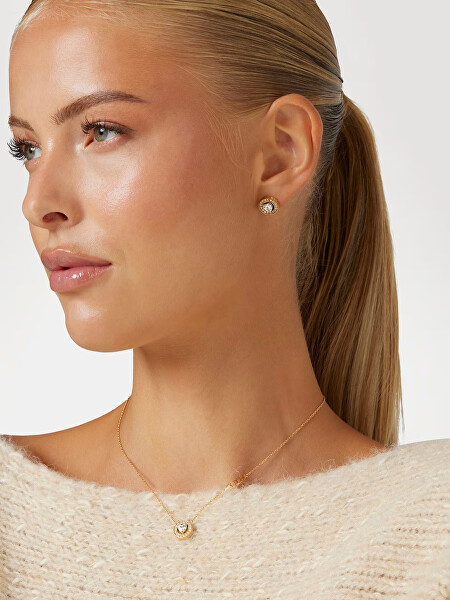 Krásný ocelový náhrdelník se srdíčkem M`ama Non M`ama JUBN04667JWRHT/U