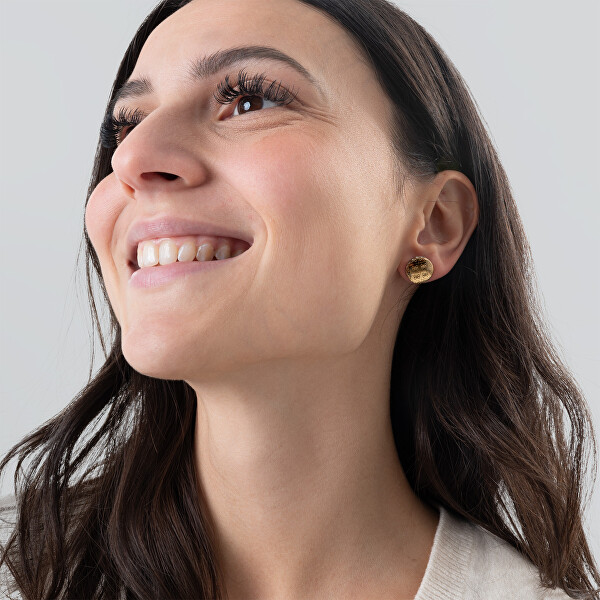 Luxusní pozlacené náušnice 4G Rising JUBE04265JWYGT/U