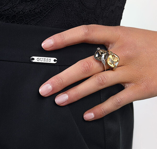 Luxusní prsten s krystalem Swarovski UBR29021