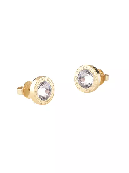 Moderní pozlacené náušnice pecky Color My Day JUBE02244JWYGT/U