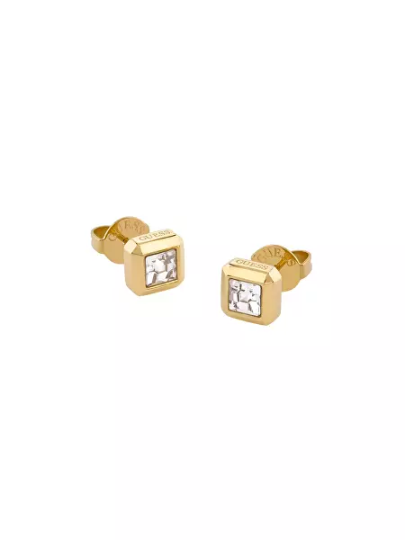 Oslnivé pozlacené náušnice Ace Of Diamonds JUBE06180JWYGT/U