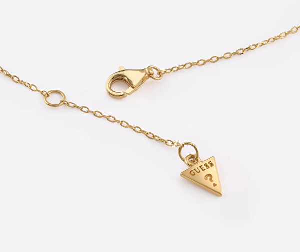 Pozlacený náhrdelník Srdce se zirkony Jardin JSBN04456JWYGT/U