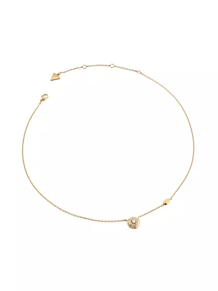 Půvabný pozlacený náhrdelník Sparks JUBN06287JWYGT/U