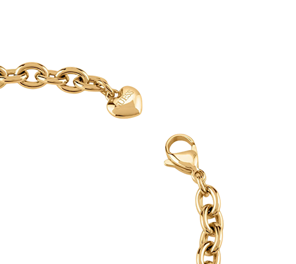 Romantický pozlacený náramek Crazy In Love JUBB05214JWYG