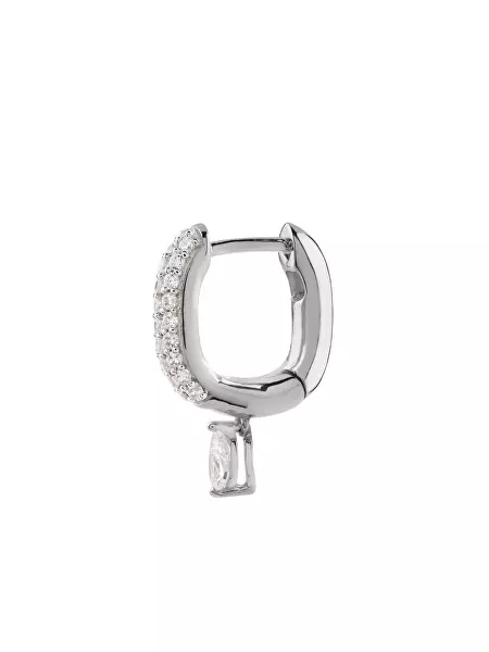 Stylové stříbrné náušnice s krystaly Nuances JSBE04510JWRHT/U