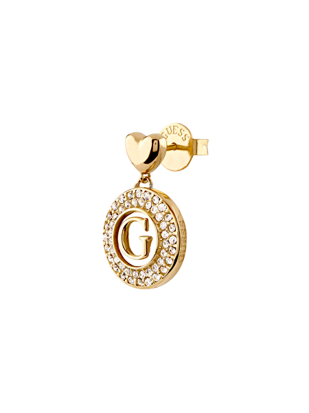 Pozlátené visiace náušnice G Talisman JUBE06203JWYGT/U