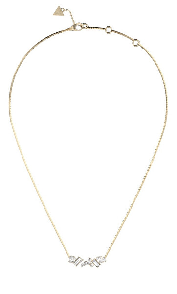 Elegantní náhrdelník s krystaly a zirkony Chandelier JUBN05358JWYGT/U
