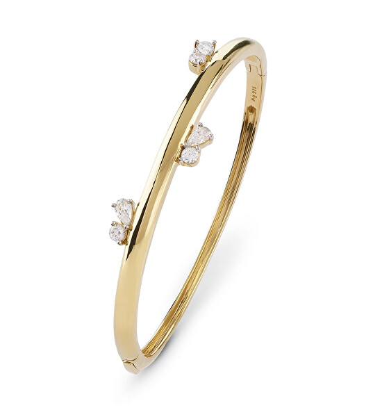 Elegantní náramek z pozlaceného stříbra Nuances JSBB04512JWYG