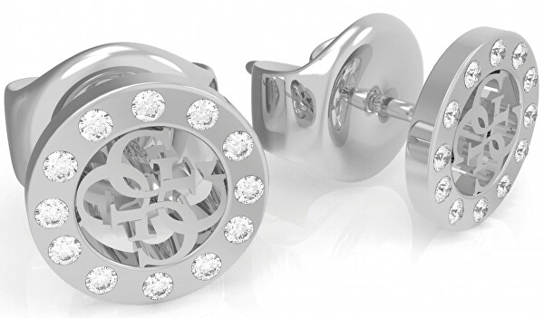 Divatos  fülbevaló kristályokkal Guess Miniature UBE79033