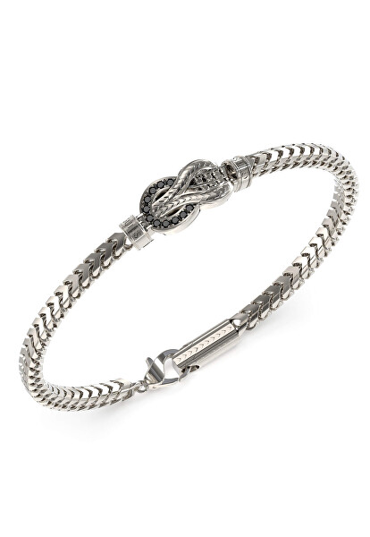 Luxusný oceľový náramok Sailor Knot JUMB05028JWST