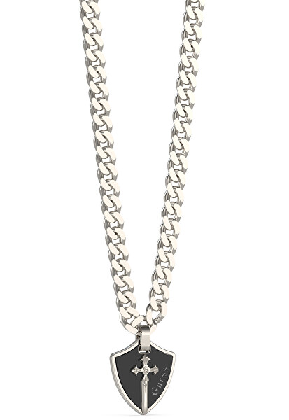 Modische Halskette aus Stahl für Herren South Elemeda JUMN04019JWSTBKT/U
