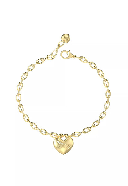 Něžný pozlacený náramek Crazy In Love JUBB05217JWYG