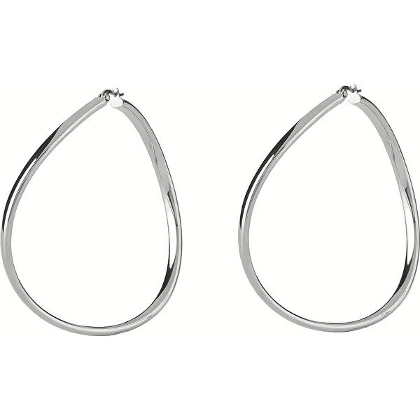 Acél fülbevaló Hoops I Did It Again JUBE04195JWRHT-U