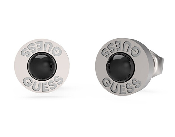 Ocelové náušnice s umělou perlou Edgy Styles JUME04055JWSTBKT/U