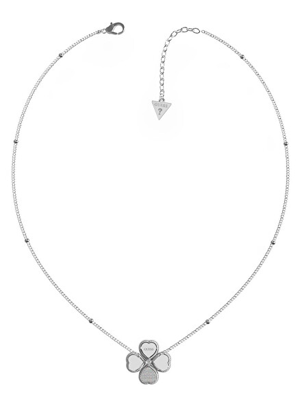 Oceľový náhrdelník pre šťastie Fine Heart JUBN01419JWRHT/U